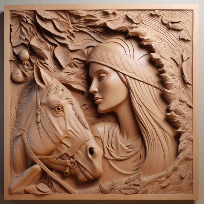 نموذج ثلاثي الأبعاد لآلة CNC 3D Art 